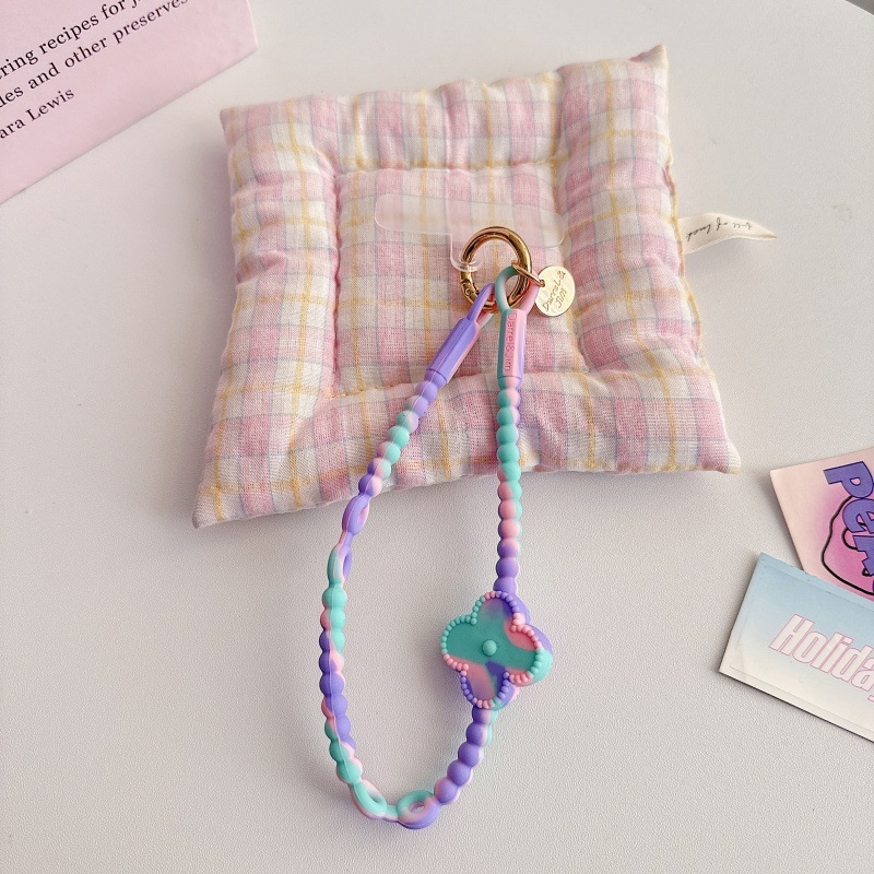 Jinyi silikónový lanyard na telefón – dámsky štýl, silikónové lano, kovová spona, univerzálny prívesok na telefón