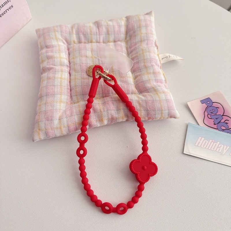 Jinyi silikónový lanyard na telefón – dámsky štýl, silikónové lano, kovová spona, univerzálny prívesok na telefón