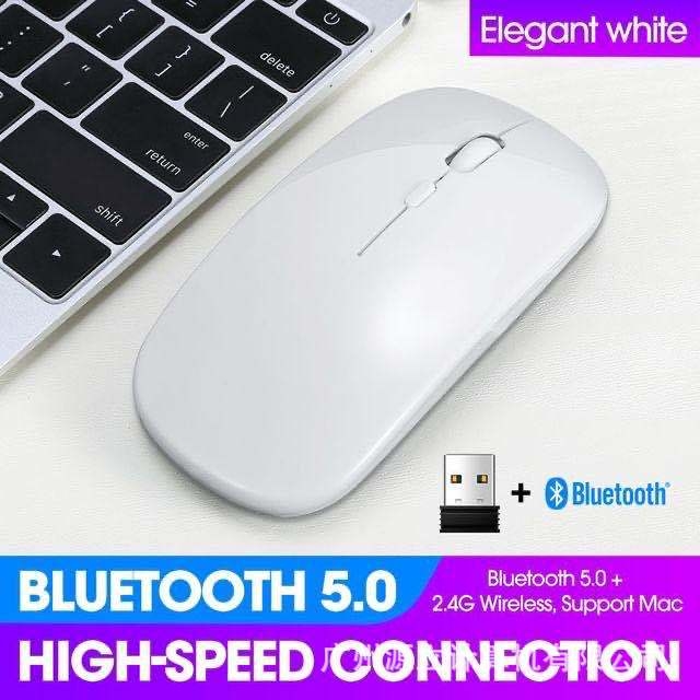 Bežična Bluetooth miša FV-W309S s dvostrukim načinom (Bluetooth + 2.4G), 1600dpi, 4 tipke, USB, ergonomski dizajn