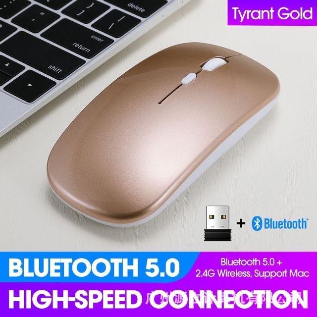 Bežična Bluetooth miša FV-W309S s dvostrukim načinom (Bluetooth + 2.4G), 1600dpi, 4 tipke, USB, ergonomski dizajn