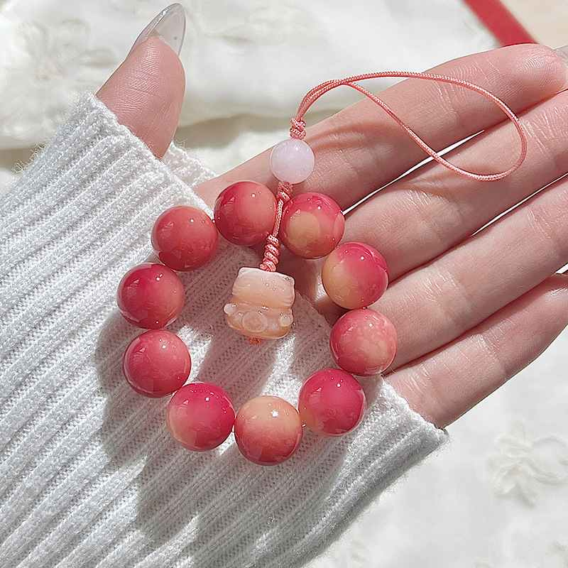 Pandantiv pentru telefon din Bodhi rădăcină, gravură Crystal Joy; modele de insecte; lansare primăvara 2024