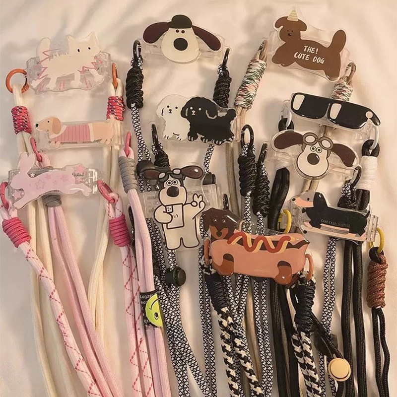 Ženski lanyard za mobitel s najlonskom užetom, ručna izrada, plastična kopča
