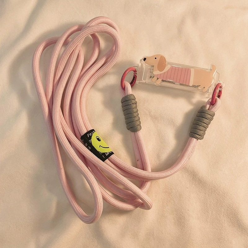 Ženski lanyard za mobitel s najlonskom užetom, ručna izrada, plastična kopča