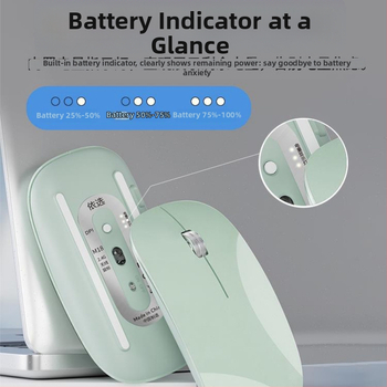 Mouse Bluetooth fără fir M18, 3 butoane, 1200 dpi, 2.4 GHz fără fir, ergonomic