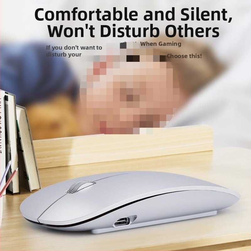 Mouse Bluetooth fără fir M18, 3 butoane, 1200 dpi, 2.4 GHz fără fir, ergonomic