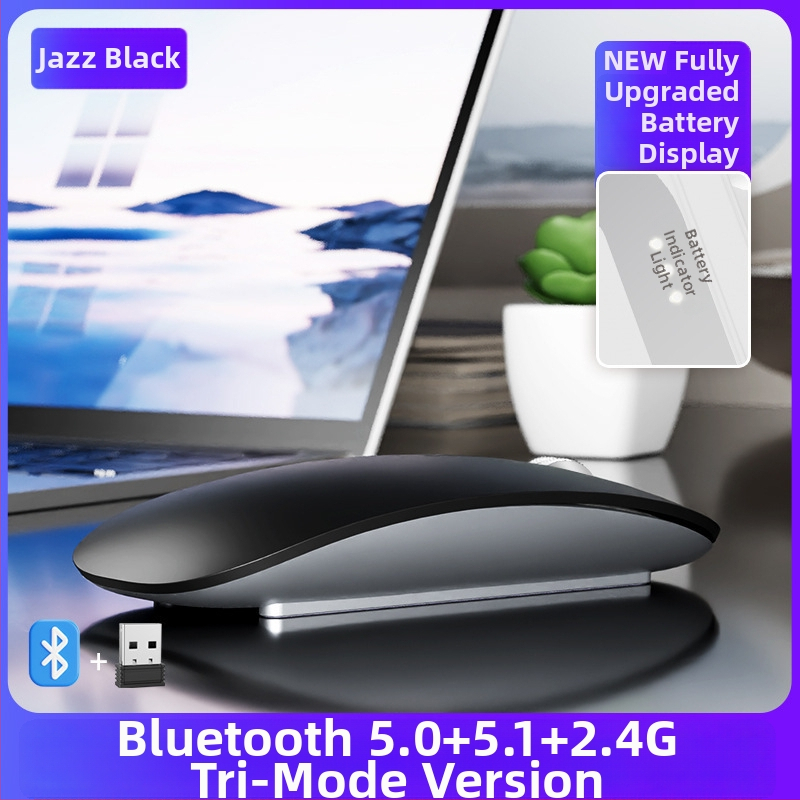 Mouse Bluetooth fără fir M18, 3 butoane, 1200 dpi, 2.4 GHz fără fir, ergonomic