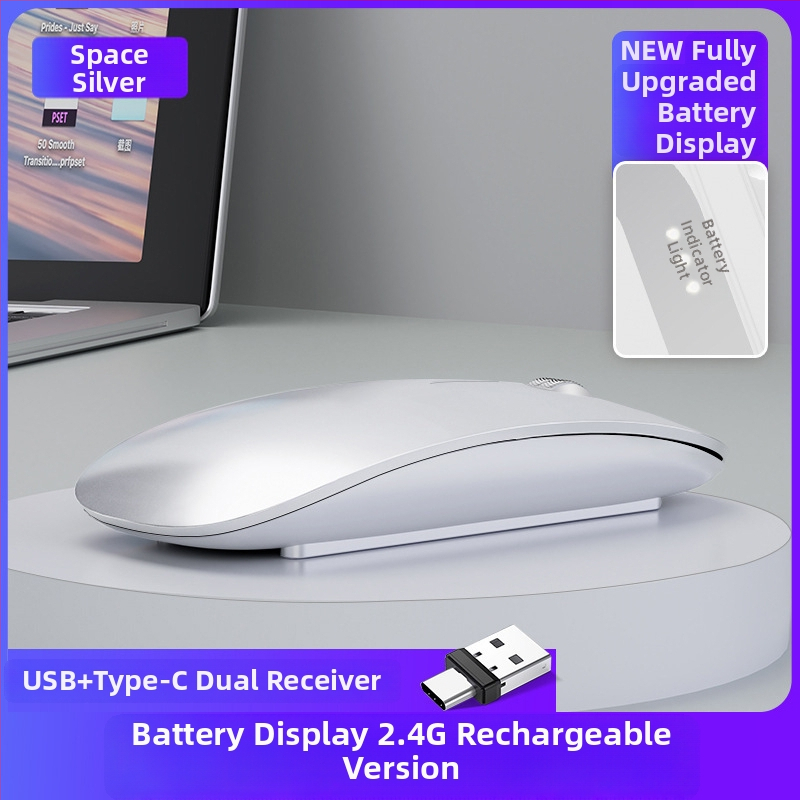 Mouse Bluetooth fără fir M18, 3 butoane, 1200 dpi, 2.4 GHz fără fir, ergonomic