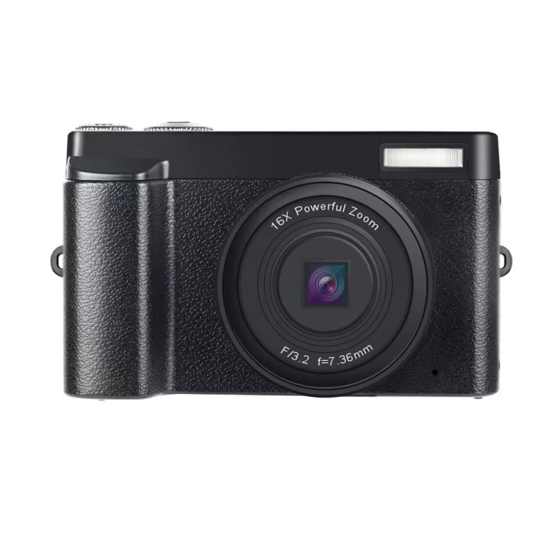 Bezgspoguļu ceļojumu kamera, 24,3 MP CMOS sensors, maksimālā izšķirtspēja 48 MP, 1/1.8 collu sensors, periskopa tipa objektīvs, 3.0 collu LCD, pilnīgi manuāla darbība