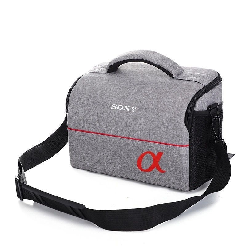 DSLR fényképezőgép táska görbült vállpánttal, PU anyag, poliészter bélés, 2024 tavasz