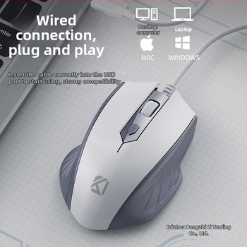 Žični USB optička miša, 4 tipke, za notebook i stolno računalo