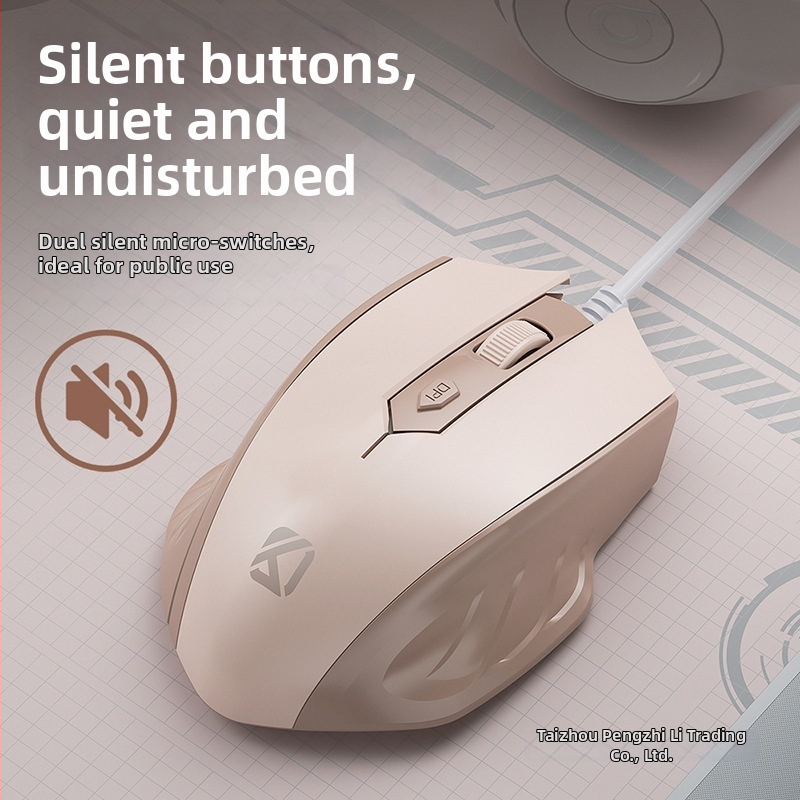 Vadu USB optiskā pele, 4 taustiņi, piemērota portatīvajam datoram un galddatoram