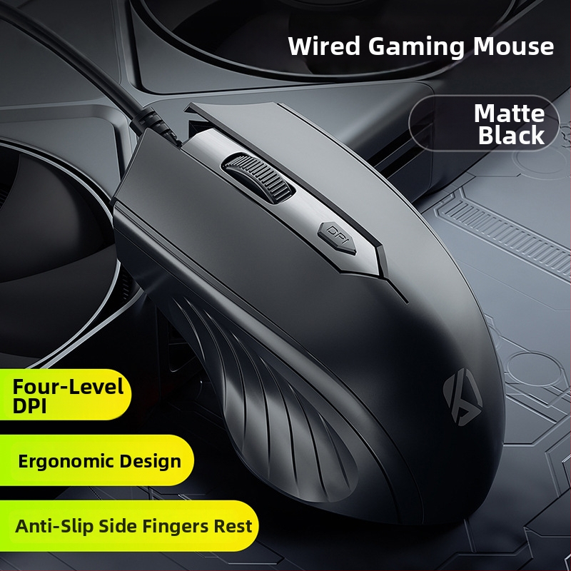 Žični USB optička miša, 4 tipke, za notebook i stolno računalo