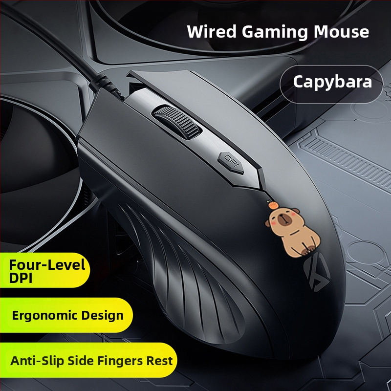 Žični USB optička miša, 4 tipke, za notebook i stolno računalo