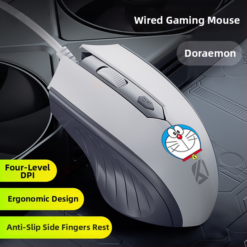 Žični USB optička miša, 4 tipke, za notebook i stolno računalo