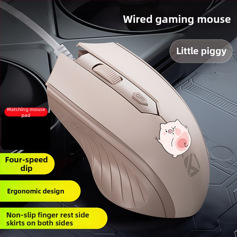 Žični USB optička miša, 4 tipke, za notebook i stolno računalo