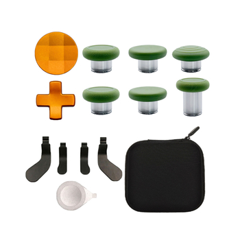 Accesoriu de reparație pentru controller-ul Xbox One Elite Series 2 – buton direcțional metalic (paddle), include cutie de depozitare, compatibil cu XBOXONE și software original