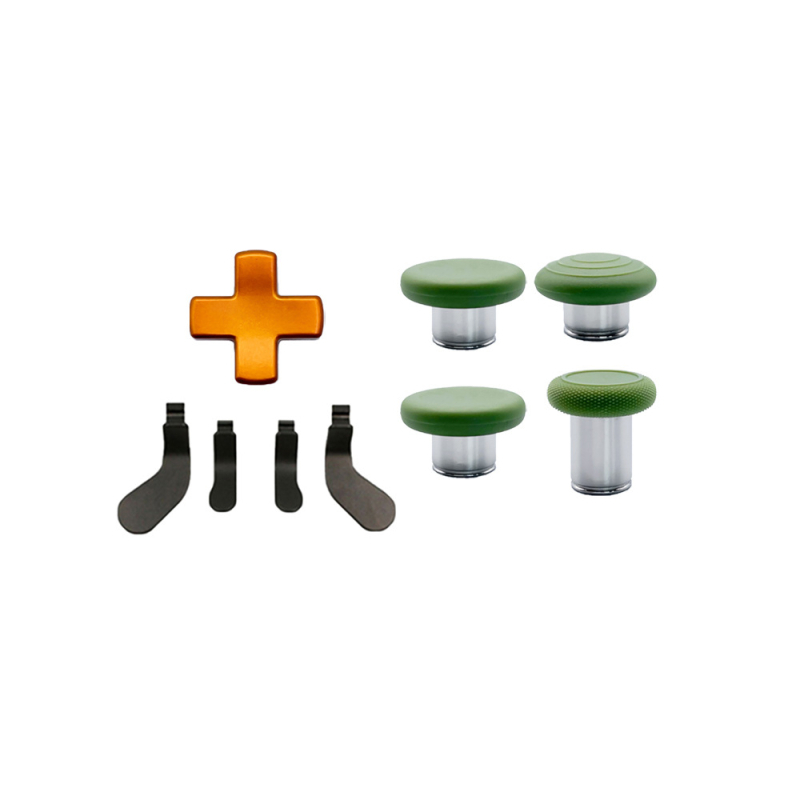 Accesoriu de reparație pentru controller-ul Xbox One Elite Series 2 – buton direcțional metalic (paddle), include cutie de depozitare, compatibil cu XBOXONE și software original