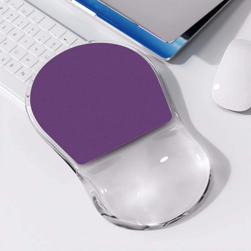 Silicijska podložnica za miš za zglob – ergonomska, mala podloga s trakom za zglob (Model L9; jednostrana; Tip: mala podloga; Materijal: silikon; OEM/prilagodba)