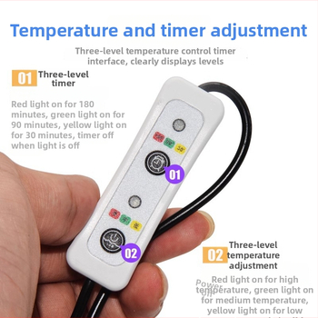 USB fűtőlap — egérpad és kéz- vagy lábmelegítő, 5V elektromos fűtés, tiszta pamut