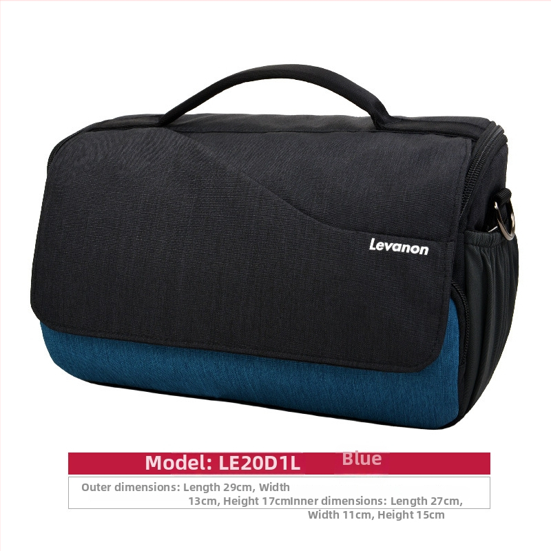 Le20D1 neilona kamera soma SLR un bezspoguļkamerām, plecu soma, ūdensnecaurlaidīga, elpojoša, nodilumizturīga