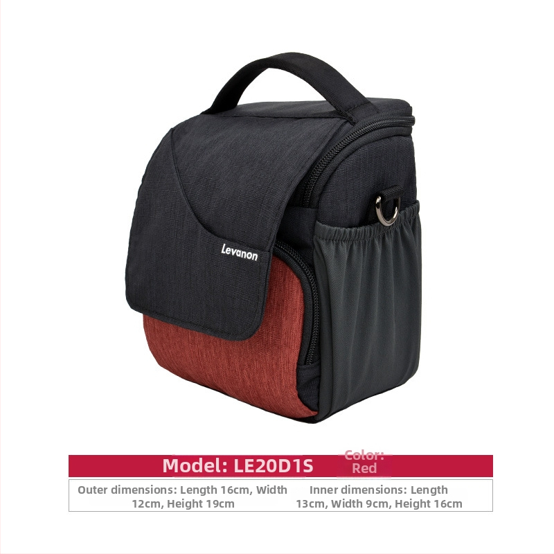 Le20D1 neilona kamera soma SLR un bezspoguļkamerām, plecu soma, ūdensnecaurlaidīga, elpojoša, nodilumizturīga