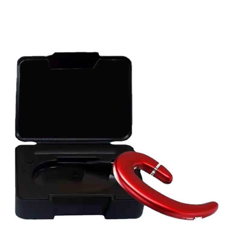 Bezvadu ausu klausules ar kaula vadīšanas tehnoloģiju un uzlādes korpusu – Bluetooth 5.0, 100 m diapazons, IPX4, NFC, darbība 4–8 stundas