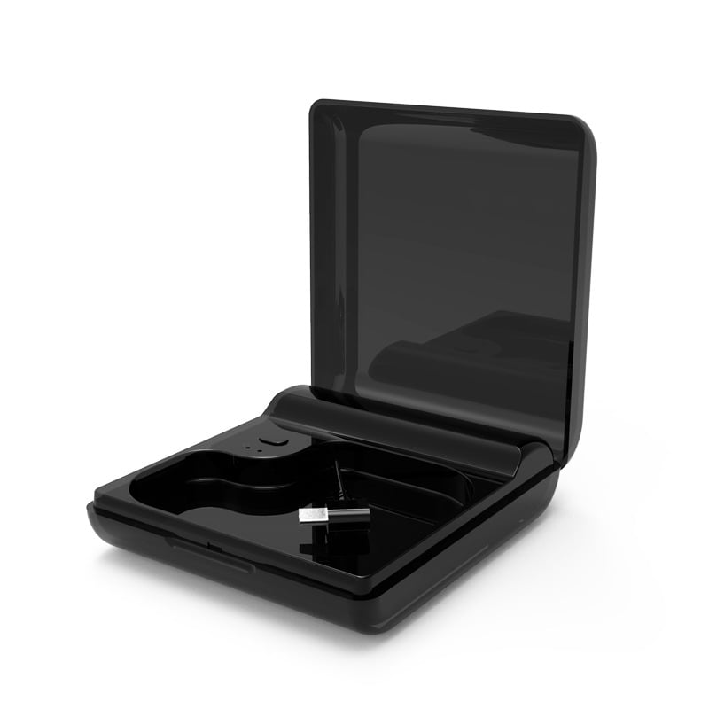 Bezvadu ausu klausules ar kaula vadīšanas tehnoloģiju un uzlādes korpusu – Bluetooth 5.0, 100 m diapazons, IPX4, NFC, darbība 4–8 stundas