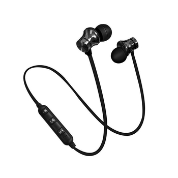 Budding XT11 magnētiskas Bluetooth kakla joslas austiņas – sporta in-ear, IPX6, BT 5.0, darbības laiks 0–4 h, hands-free