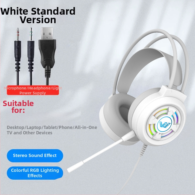 Spēļu austiņas ar 7.1 telpisko skaņu, ar kabeli, virs ausīm, ar mikrofonu, datoram un klēpjdatoram