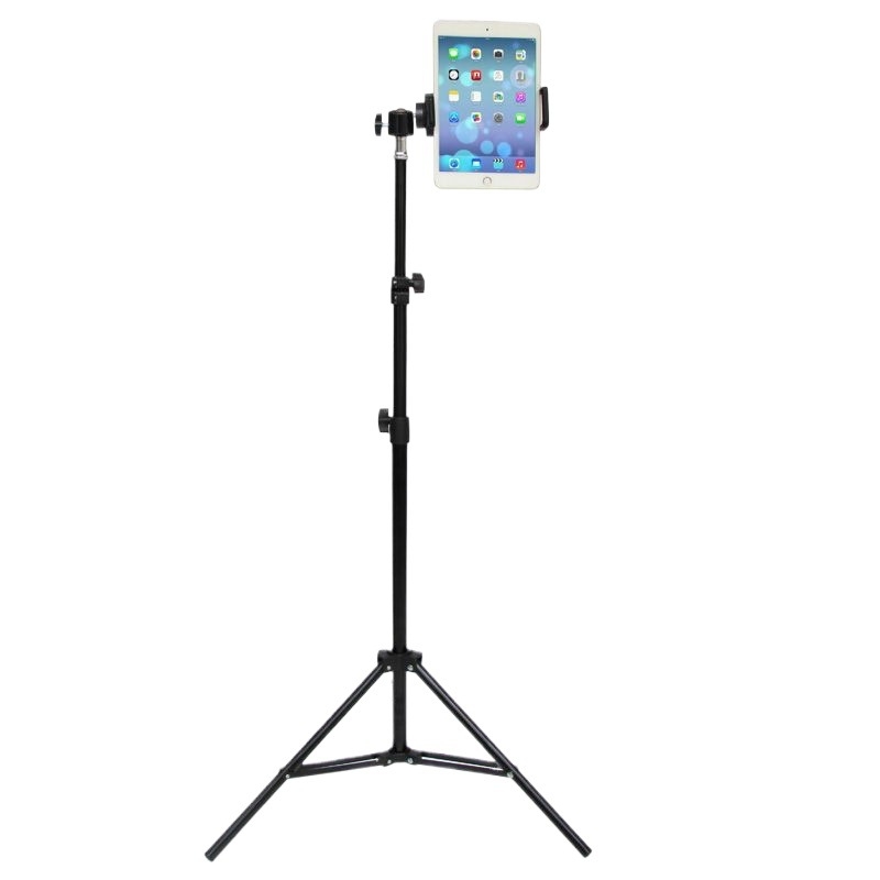 Stends viedtālrunim un planšetēm – metāla konstrukcija, piemērots lietošanai gultā, tiešraidei, fotografēšanai un videoierakstam