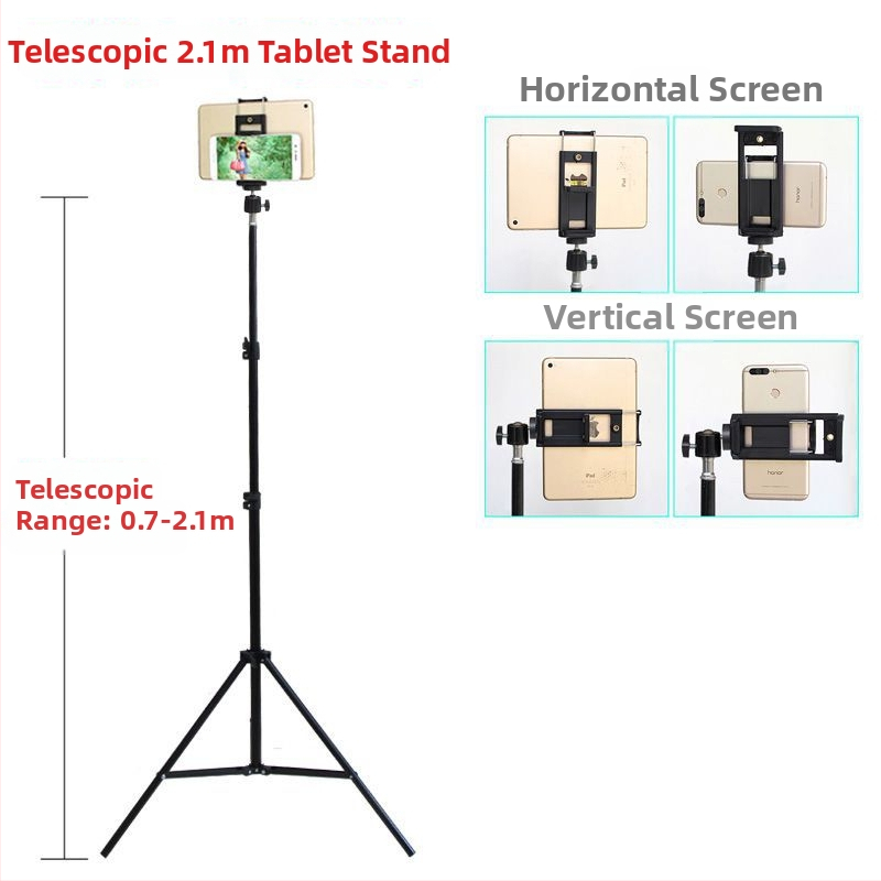 Stends viedtālrunim un planšetēm – metāla konstrukcija, piemērots lietošanai gultā, tiešraidei, fotografēšanai un videoierakstam