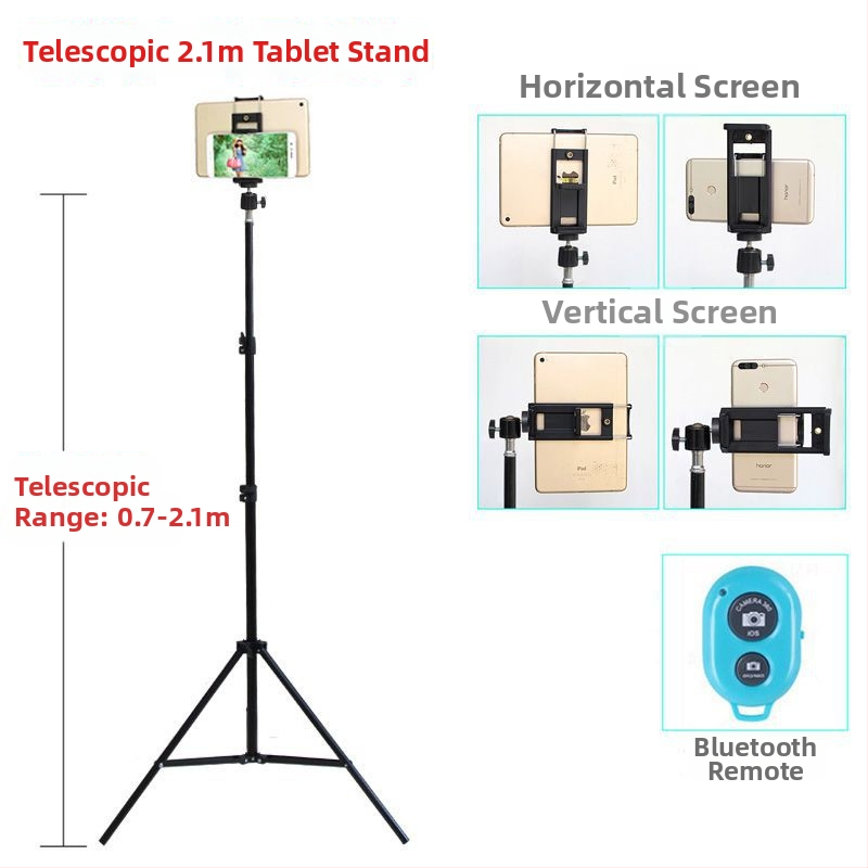 Stends viedtālrunim un planšetēm – metāla konstrukcija, piemērots lietošanai gultā, tiešraidei, fotografēšanai un videoierakstam
