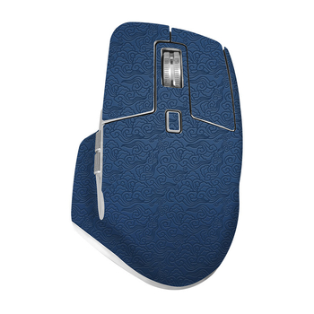 Кожен кожух за мишка Logitech MX Master 3 — антихлъзгащо матово покритие, релефна текстура с вдлъбнатини и изпъкналости, OEM-съвместим, универсално пасване