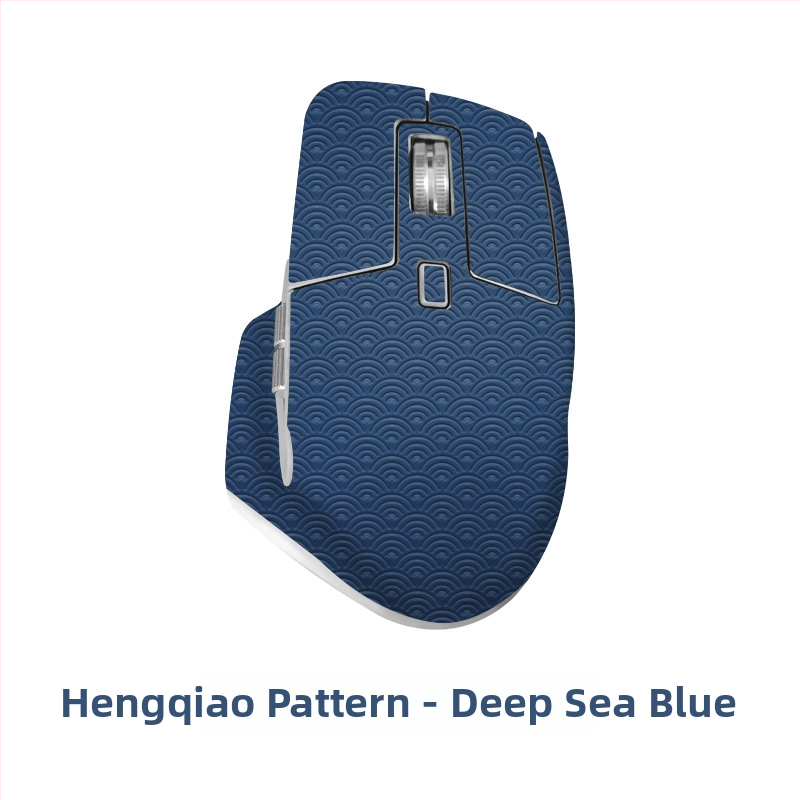 Ādas pele uzklājums Logitech MX Master 3 — neslīdošs matēts pārklājums, reljefve tekstūra ar bedrītēm un izciļņiem, OEM saderība, universāla piemērošana