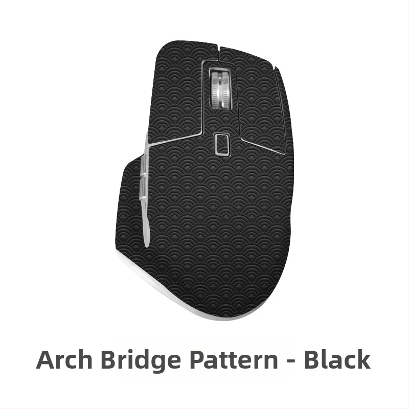 Ādas pele uzklājums Logitech MX Master 3 — neslīdošs matēts pārklājums, reljefve tekstūra ar bedrītēm un izciļņiem, OEM saderība, universāla piemērošana