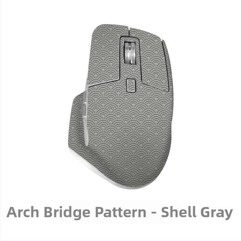 Ādas pele uzklājums Logitech MX Master 3 — neslīdošs matēts pārklājums, reljefve tekstūra ar bedrītēm un izciļņiem, OEM saderība, universāla piemērošana