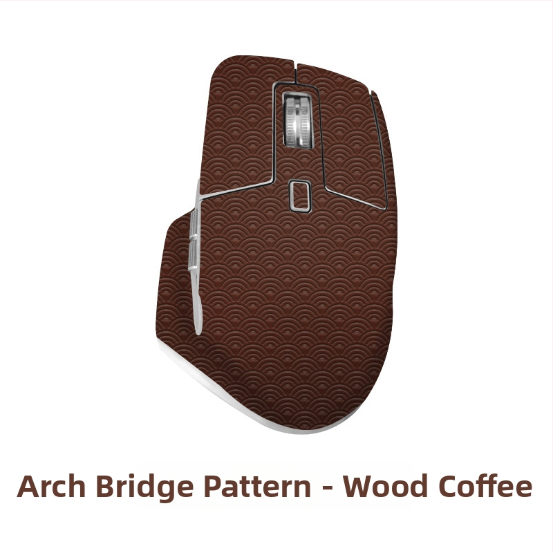 Ādas pele uzklājums Logitech MX Master 3 — neslīdošs matēts pārklājums, reljefve tekstūra ar bedrītēm un izciļņiem, OEM saderība, universāla piemērošana