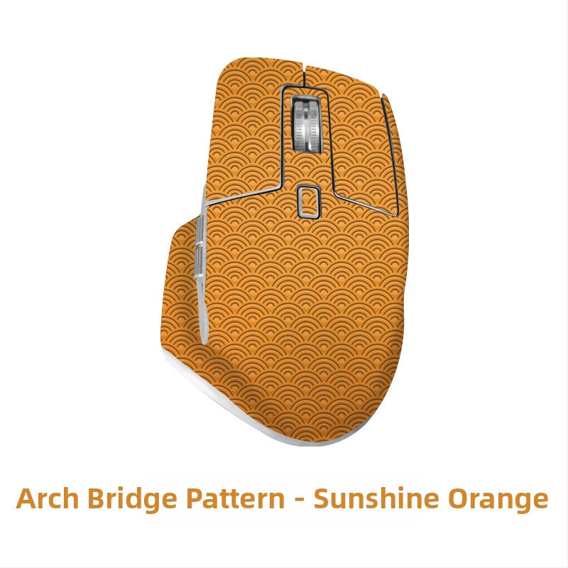 Ādas pele uzklājums Logitech MX Master 3 — neslīdošs matēts pārklājums, reljefve tekstūra ar bedrītēm un izciļņiem, OEM saderība, universāla piemērošana