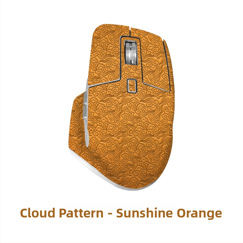 Ādas pele uzklājums Logitech MX Master 3 — neslīdošs matēts pārklājums, reljefve tekstūra ar bedrītēm un izciļņiem, OEM saderība, universāla piemērošana