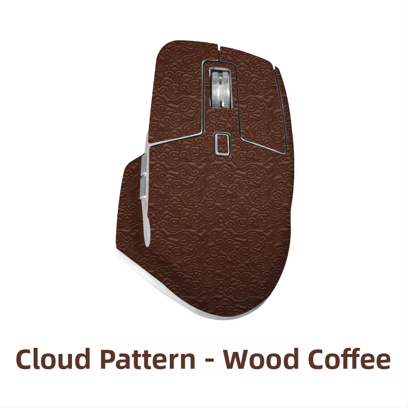 Ādas pele uzklājums Logitech MX Master 3 — neslīdošs matēts pārklājums, reljefve tekstūra ar bedrītēm un izciļņiem, OEM saderība, universāla piemērošana