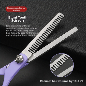 Set de foarfeci pentru îngrijirea animalelor Gutche — oțel inoxidabil, foarfeci de tunsoare pentru câini, ambalaj de 400 bucăți, marcă privată autorizată