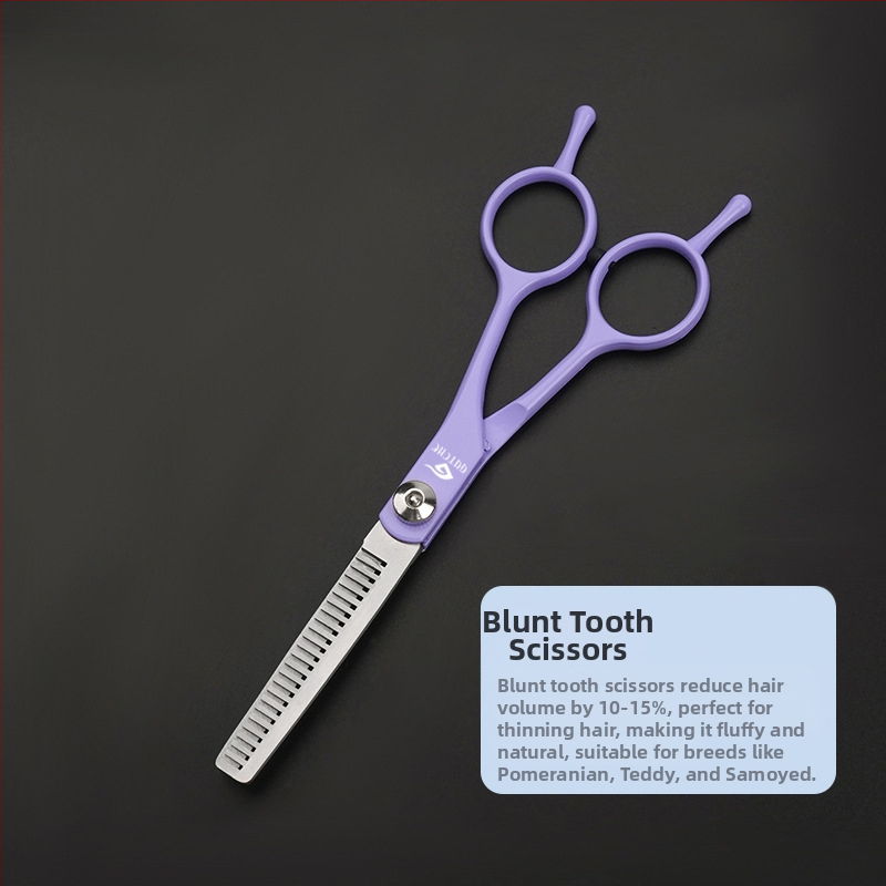 Set de foarfeci pentru îngrijirea animalelor Gutche — oțel inoxidabil, foarfeci de tunsoare pentru câini, ambalaj de 400 bucăți, marcă privată autorizată