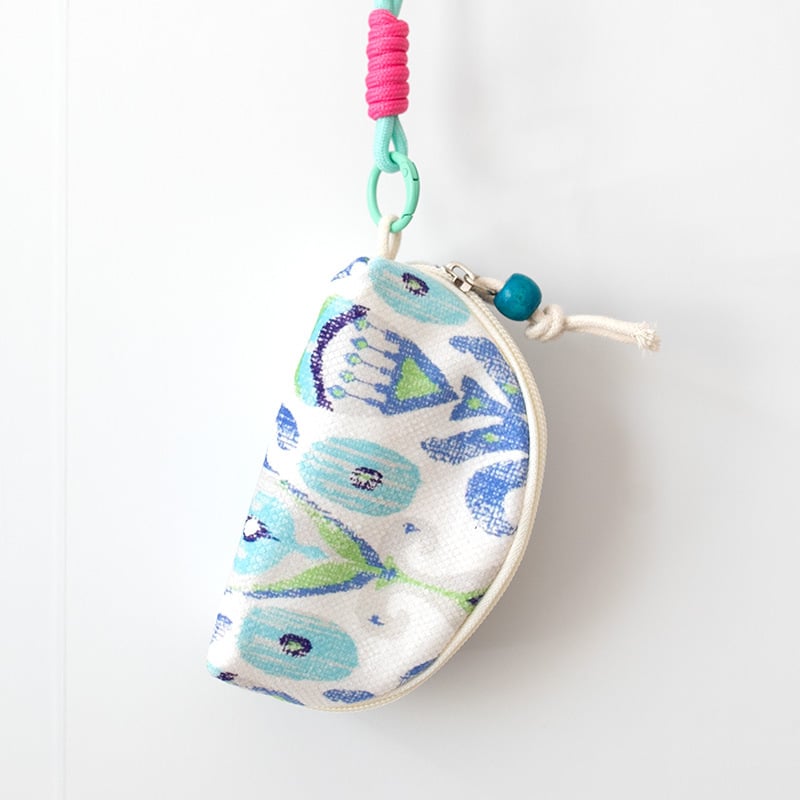 Novčanik za kovanice, od poliestera s prugastim uzorkom, novi nacionalni stil, unisex, podstava od platna