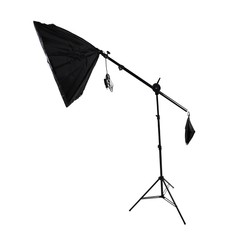 Επαγγελματικό φωτιστικό φωτογράφισης με κεφαλή Baorongkou, διπλή θερμοκρασία φωτισμού, μη μεταβλητή φωτεινότητα