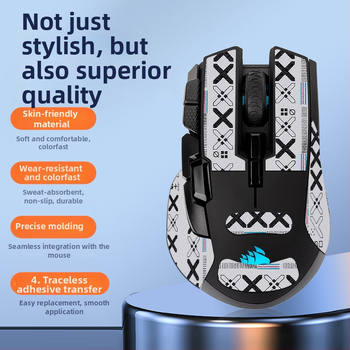 Potpuni zaštitni film za bežičnu miša Iron Hand – protuklizni, upija znoj, vodootporan i otporan na habanje