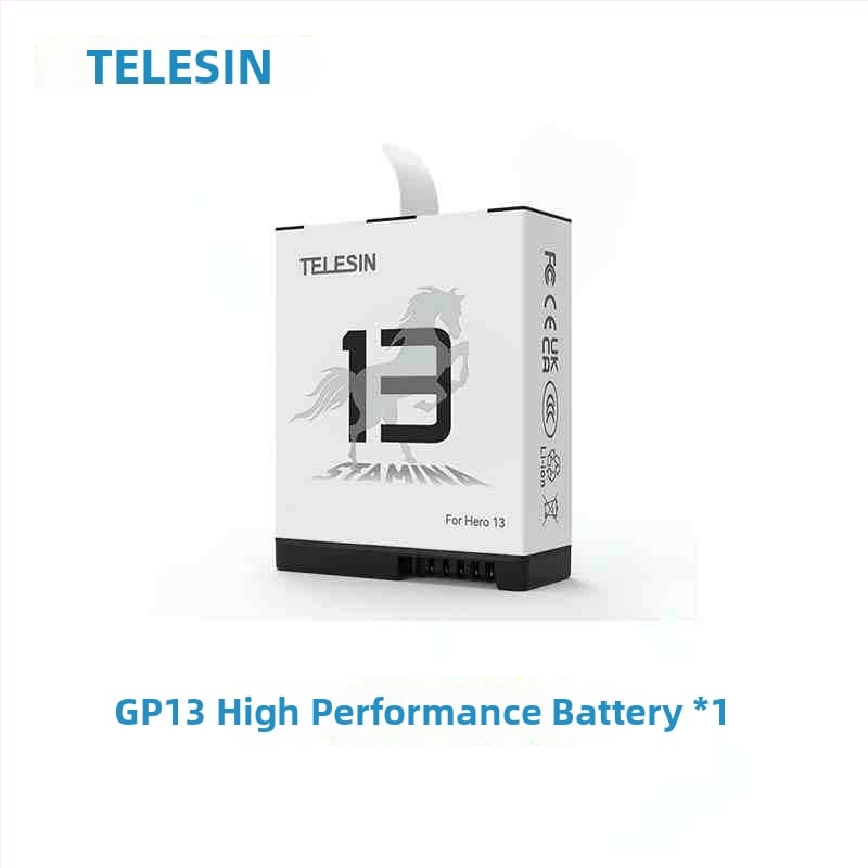 TELESIN GP13 Πρώτης Γενιάς Υψηλής Απόδοσης Λιθίου Μπαταρία για GoPro 13