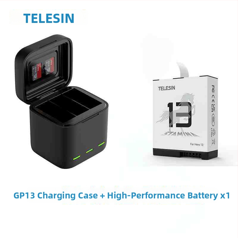 TELESIN GP13 Πρώτης Γενιάς Υψηλής Απόδοσης Λιθίου Μπαταρία για GoPro 13