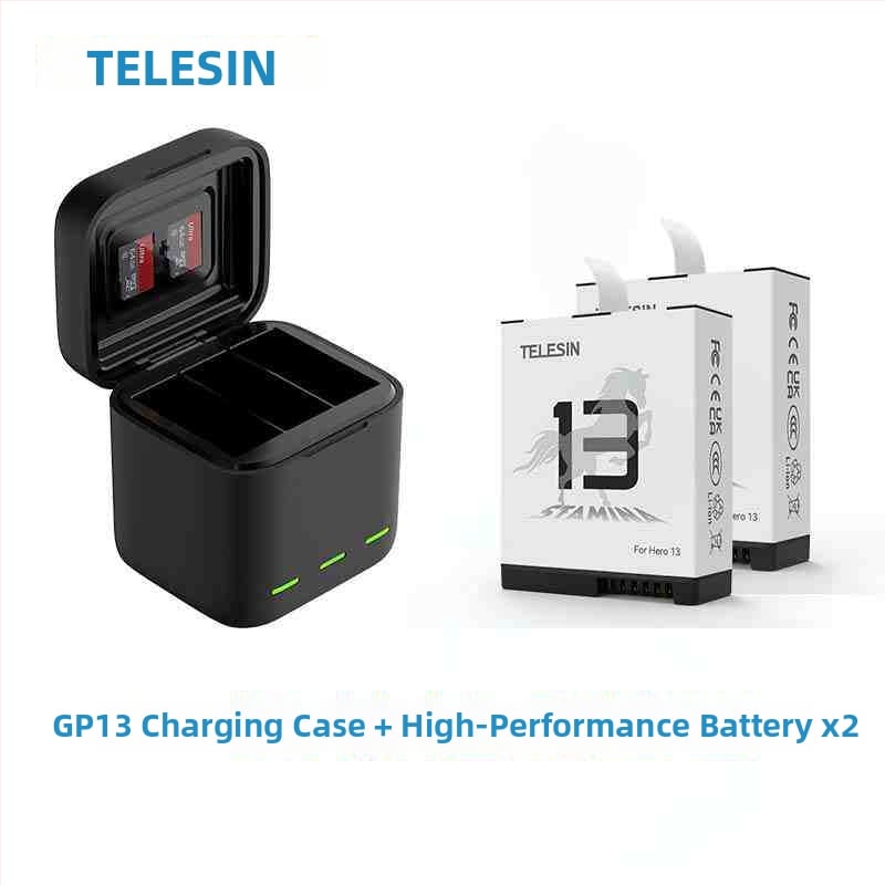 TELESIN GP13 Πρώτης Γενιάς Υψηλής Απόδοσης Λιθίου Μπαταρία για GoPro 13