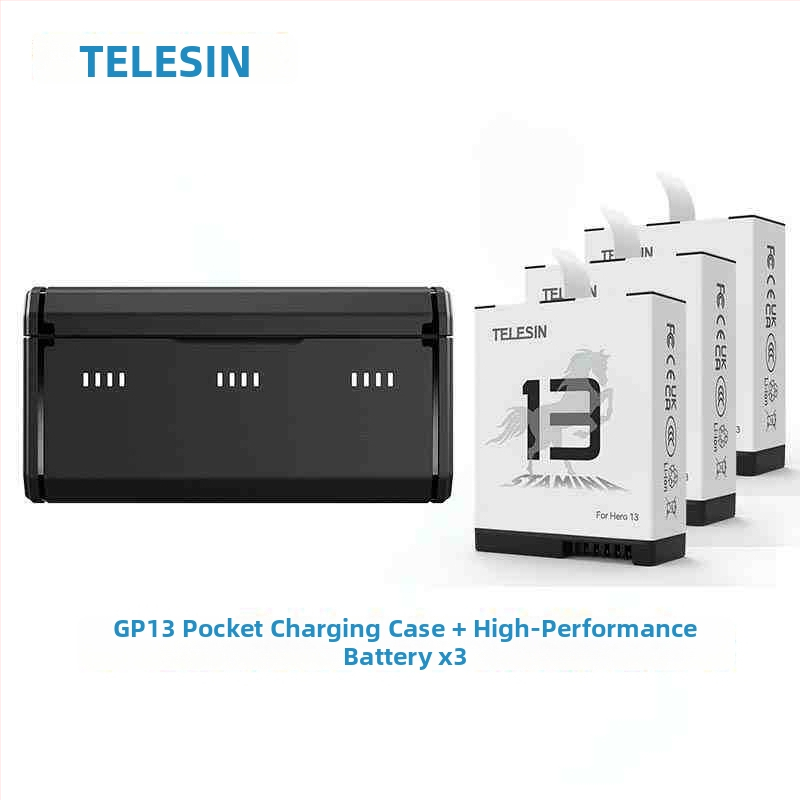 TELESIN GP13 Πρώτης Γενιάς Υψηλής Απόδοσης Λιθίου Μπαταρία για GoPro 13