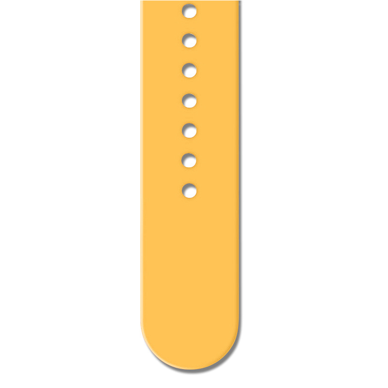 Curea din silicon pentru Apple Watch, cu cataramă buclă unică – Binghong, compatibilă cu Apple Watch, material silicon, dimensiune interfețe personalizabilă, cataramă tip snap